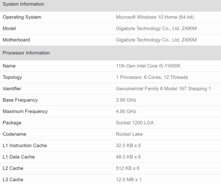 Intel-Core-i5-11600K-Geekbench-Specificationer.png